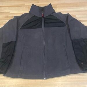 Women’s size large Tommy Hilfiger fleece jacket Preowned